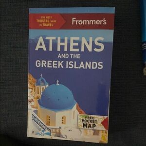 Athens and the Greek Islands Coffee Table Book - Blue